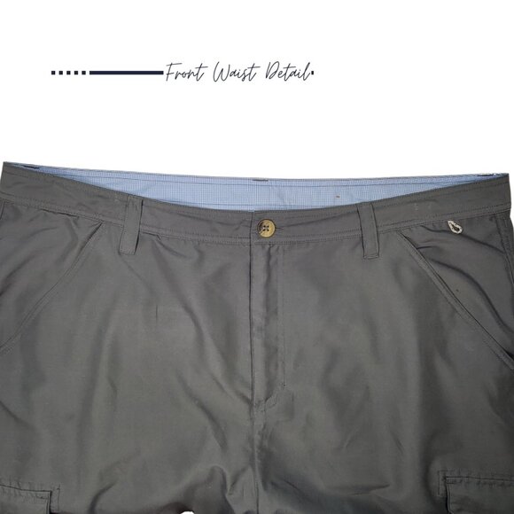 MAGELLAN OUTDOOR GREY CARGO SHORT FOR MEN - Picture 4 of 9